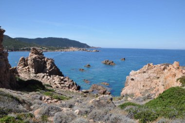 Li Cossi beach Costa Paradiso Sardunya Adası İtalya