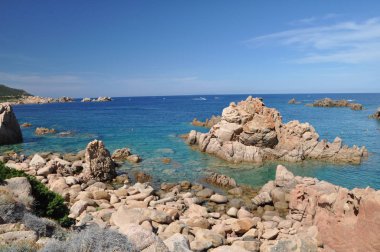 Li Cossi beach Costa Paradiso Sardunya Adası İtalya