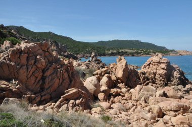 Li Cossi beach Costa Paradiso Sardunya Adası İtalya
