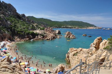 Li Cossi beach Costa Paradiso Sardunya Adası İtalya