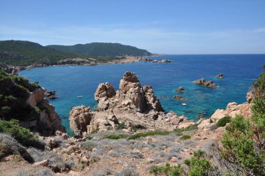 Li Cossi beach Costa Paradiso Sardunya Adası İtalya