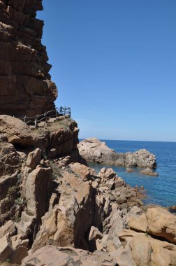 Li Cossi beach Costa Paradiso Sardunya Adası İtalya