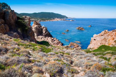 Li Cossi beach Costa Paradiso Sardunya Adası İtalya