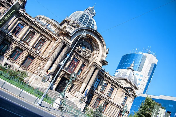 VISTA BUCHAREST città in Romania — Foto Stock