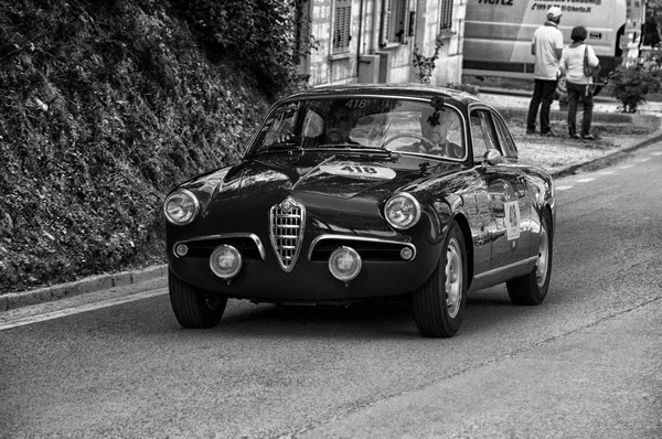 ALFA ROMEO GULIETTA SARI VELOCE 1956 — Stok fotoğraf