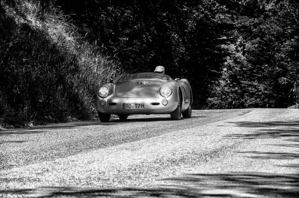 PORSCHE SPAIDER SILVER — Stock fotografie