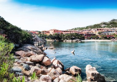 Porto Cervo Costa Smeralda Sardunya İtalya.