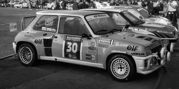 Renault 5 Gt Turbo 1982 oude race Autorally — Stockfoto