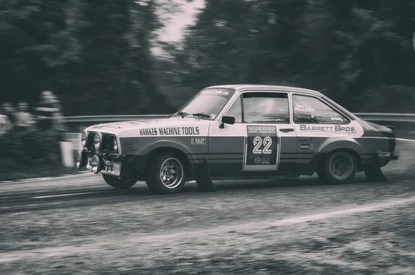 FORD ESCORT RS 1977 การชุมนุมรถแข่งเก่า — ภาพถ่ายสต็อก