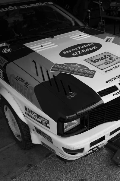 Sanmarino Sanmarino Ott 2017 Audi Quattro Old Racing Car Rally — Stock Photo, Image