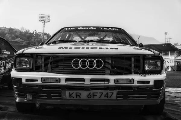 Sanmarino Sanmarino Ott 2017 Audi Quattro 1983 Oude Racewagen Rally — Stockfoto