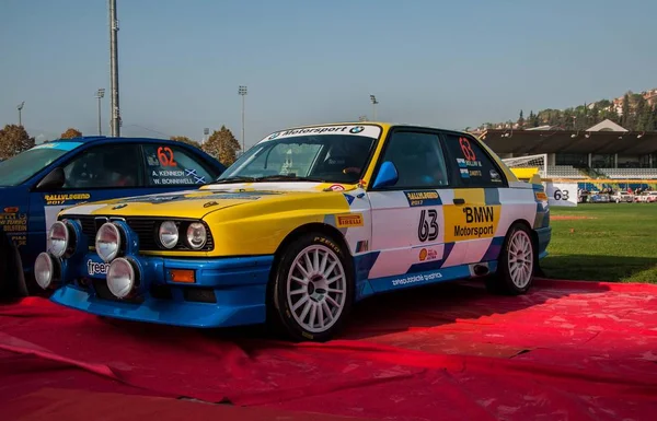 Sanmarino Sanmarino Ott 2017 Bmw E30 1988 Nel Vecchio Rally — Foto Stock