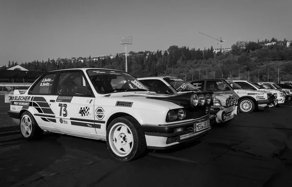 San Marino San Marino Ott 2017 Bmw E30 1989 Stary — Zdjęcie stockowe