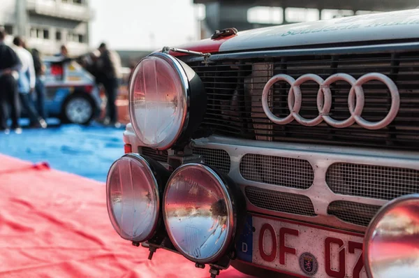 Sanmarino Ott 2017 Audi Quattro 1983 Yılında Eski Yarış Araba — Stok fotoğraf