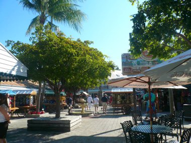 Key West, Florida ABD -: Tarihi ve popüler merkezinde şehir Key West