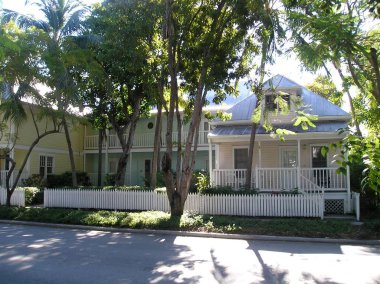 Key West, Florida ABD -: Tarihi ve popüler merkezinde şehir Key West