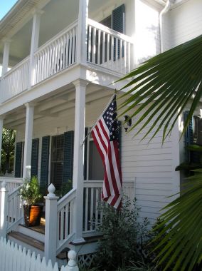 Key West, Florida ABD -: Tarihi ve popüler merkezinde şehir Key West