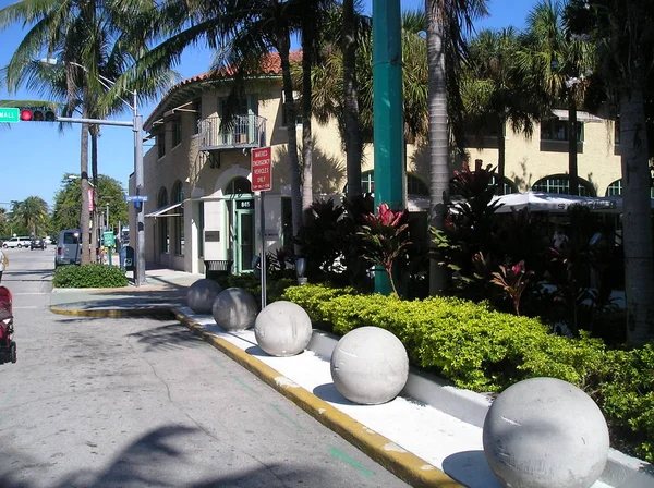 Paisaje Playa Miami Florida Estados Unidos —  Fotos de Stock