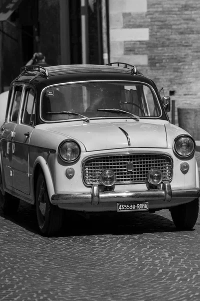 Пезаро Італія Квітня 2018 Роки Fiat 1100 Familiare Старий Гоночний — стокове фото