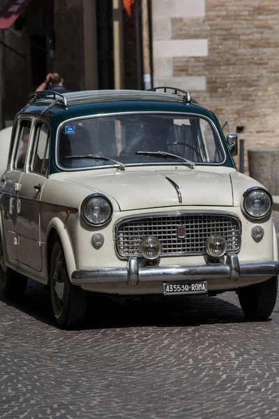 Pesaro Italy April 2018 Fiat 1100 Familiare Old Racing Car — Stock Photo, Image