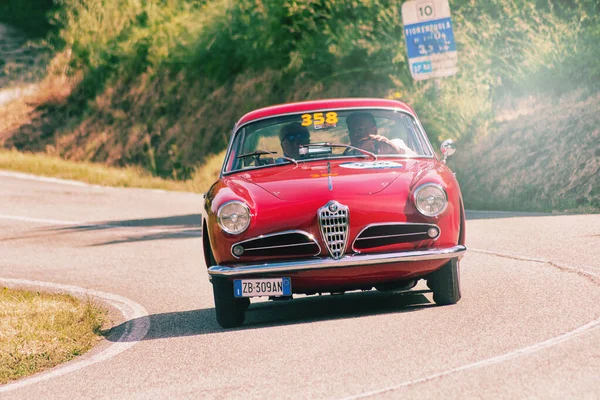 페사로 이탈리아 2018 Alfa Romeo 1900 Super Sprint Tour 1954 — 스톡 사진