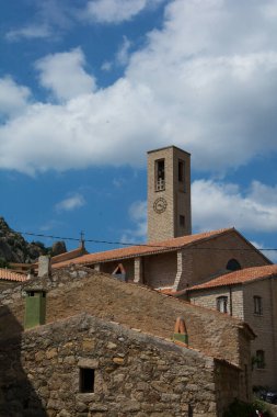 23 Ağustos 2019 - Aggius, İtalya: Aggius Sardinia 'nın dış binası