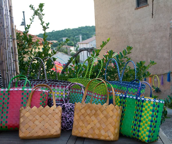 Sardinian Sea Bags Same Color — Stock Photo, Image