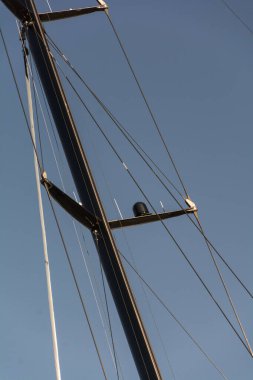 Olbia Sardinia, 19 Ağustos 2019: Olbia Limanı 'ndaki Maxy yatı