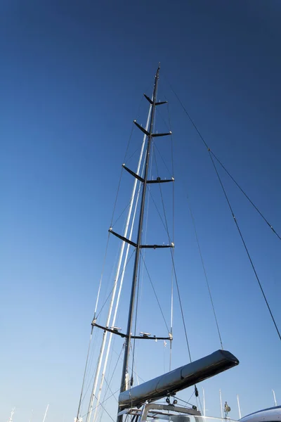 Olbia Sardinia Августа 2019 Года Maxy Yacht Olbia Harbour — стоковое фото