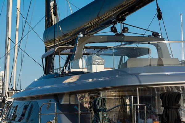 Olbia Sardinien August 2019 Maxy Yacht Olbia Hafen — Stockfoto
