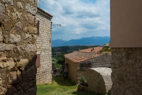 August 2019 Aggius Italy Exterior Building Aggius Sardinia — Stock Photo, Image