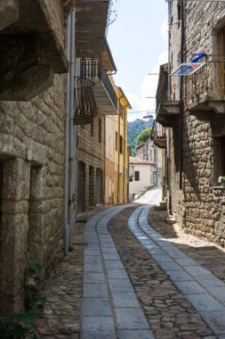 23 Ağustos 2019 - Aggius, İtalya: Aggius Sardinia 'nın dış binası