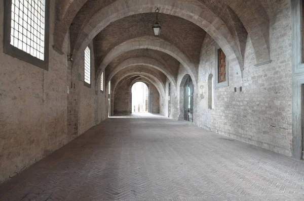 Średniowiecznych Miast Włoch Serii Gubbio — Zdjęcie stockowe