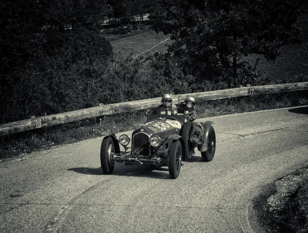 Alfa Romeo Tipo 2900 1932 Starym Samochodzie Wyścigowym Rajdzie Mille — Zdjęcie stockowe