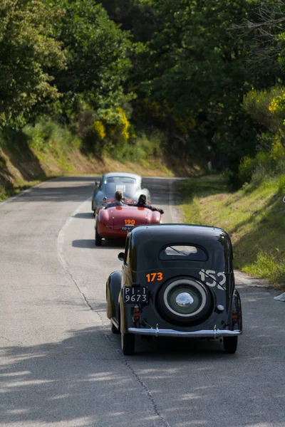 Pesaro Colle San Bartolo Italia Maggio 2018 Fiat 1100 1949 — Foto Stock