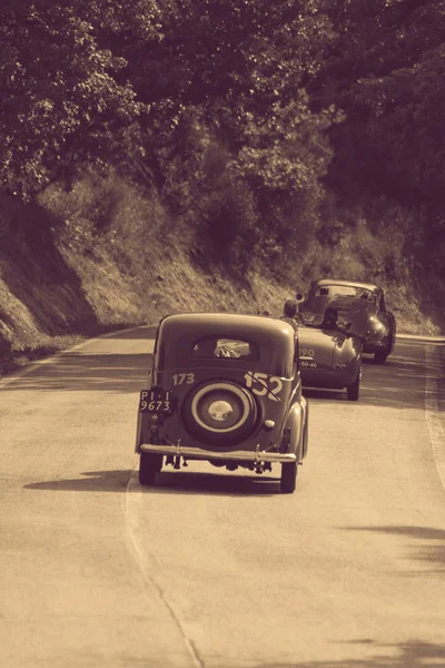 Pesaro Colle San Bartolo Itálie Květen 2018 Fiat 1100 1949 — Stock fotografie