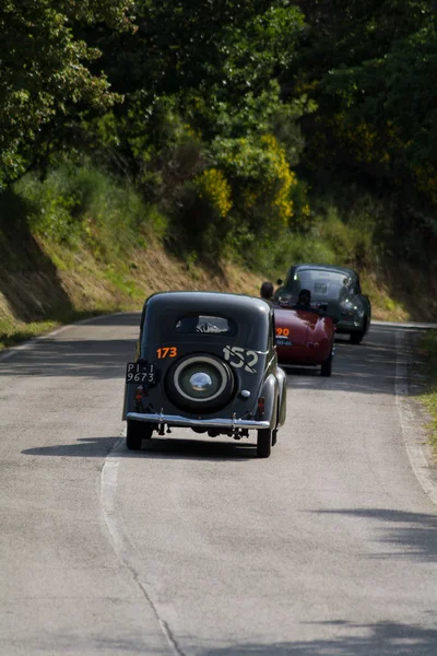 Pesaro Colle San Bartolo Itálie Květen 2018 Fiat 1100 1949 — Stock fotografie