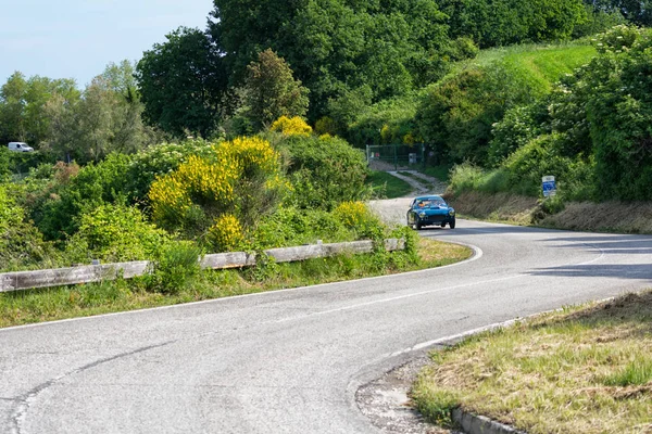 Pesaro Colle San Bartolo Italia Maggio 2018 Zagato Fiat 1952 — Foto Stock