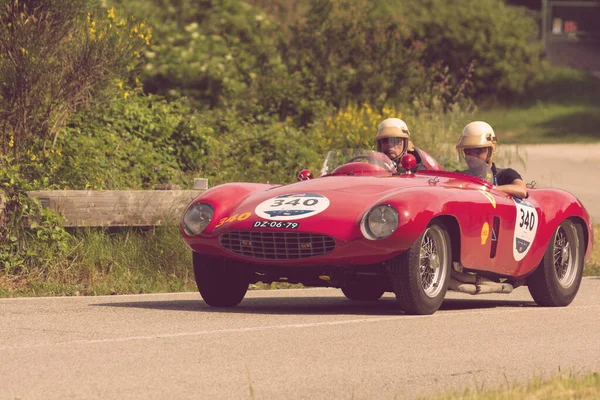 Pesaro Colle San Bartolo Italia Mayo 2018 Ferrari 750 Monza — Foto de Stock