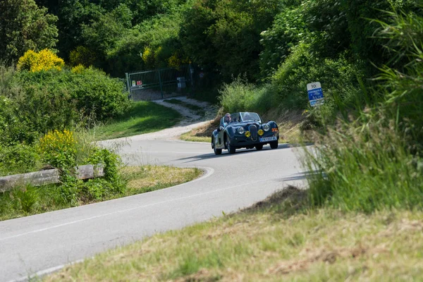 Pesaro Colle San Bartolo Talya Mayıs 2018 Zagato Fiat 1952 — Stok fotoğraf