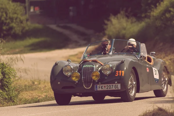 Pesaro Colle San Bartolo Italia Mayo 2018 Jaguar 120 Ots — Foto de Stock