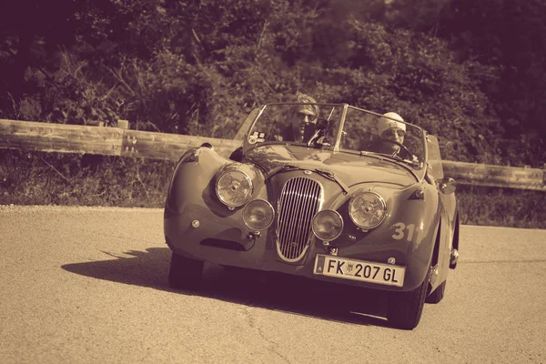 Pesaro Colle San Bartolo Italia Mayo 2018 Jaguar 120 Ots — Foto de Stock