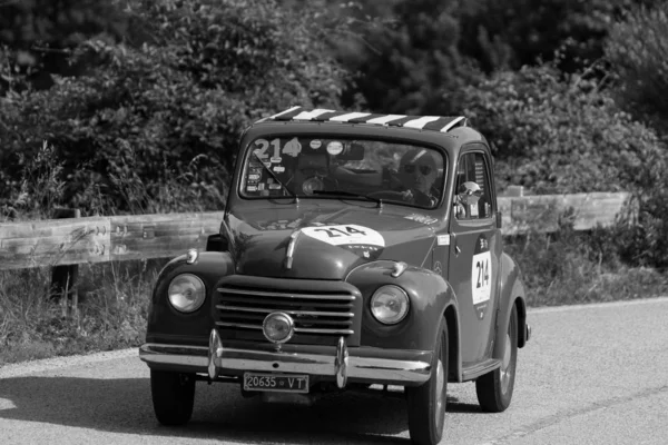 Pesaro Colle San Bartolo Italie Mai 2018 Fiat 500 Topolino — Photo