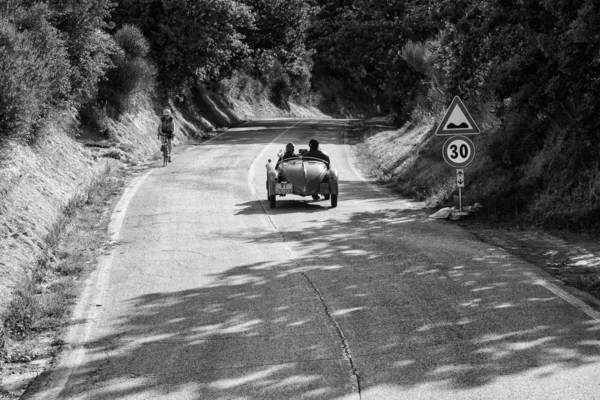 Pesaro Colle San Bartolo Italy 2018 Fiat 508 Balilla Sport — стоковое фото