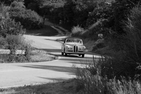 Pesaro Colle San Bartolo Italy 2018 Bristol 400 Farina 1949 — стоковое фото