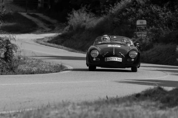 Pesaro Colle San Bartolo Italia Mayo 2018 Porsche 356 1500 —  Fotos de Stock