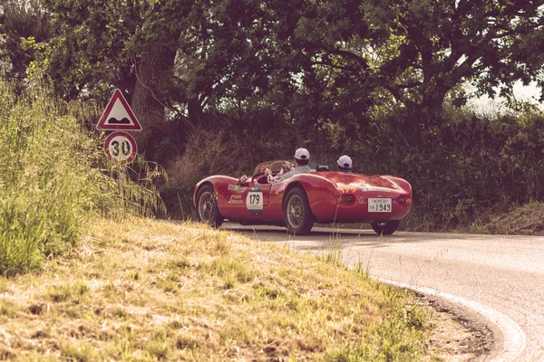 Pesaro Colle San Bartolo Itália Maio 2018 Stanguellini 1100 Sport — Fotografia de Stock