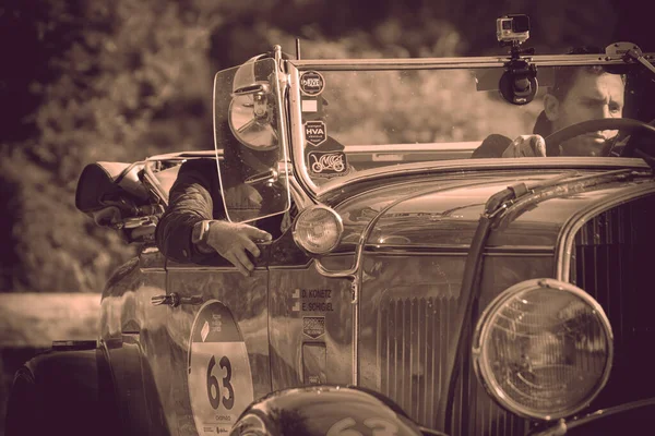 Pesaro Colle San Bartolo Italia Mayo 2018 Chrysler 1929 Viejo — Foto de Stock