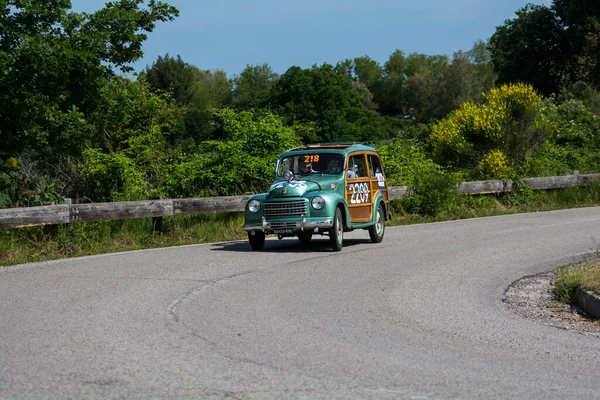 Pesaro Colle San Bartolo Italy May 2018 Fiat 500 Topolino — Stock Photo, Image