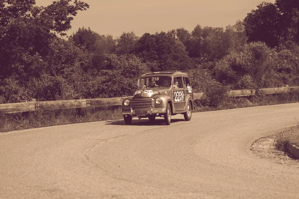 Pesaro Colle San Bartolo Italia Toukokuu 2018 Fiat 500 Topolino — kuvapankkivalokuva